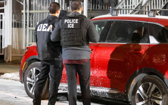 ICE enforcement in January in New York. COURTESY PHOTO, ICE