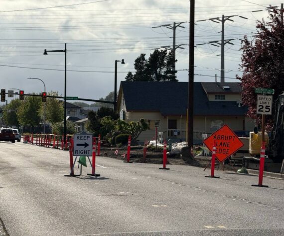 Road construction. File photo