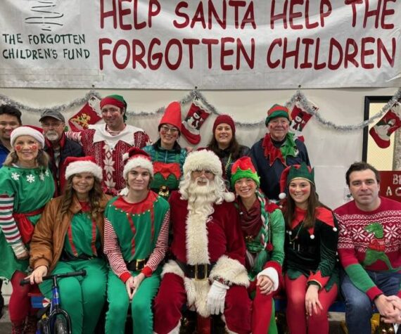 Santa and his elves will be delivering gifts to families who otherwise might not be able to afford Christmas throughout western Washington. Photo courtesy of Greg Bakke.