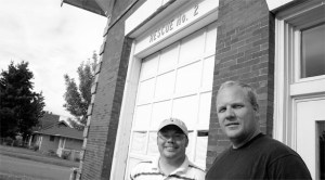 Whitman area residents Pat McGregor and Dave Stafursky hope they can turn their neighborhood into an historic district. (PHOTO BY TODD MATTHEWS)