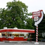 A Catalpa tree looms over Frisko Freeze. (PHOTO BY TODD MATTHEWS)