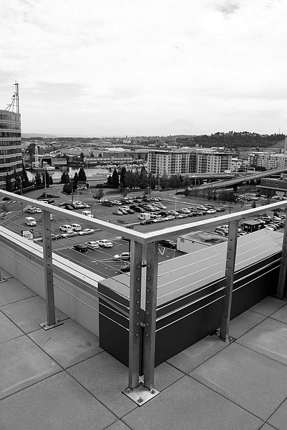 pacious decks offer BLRB's 62 employees a chance to take a break outside. (PHOTO BY TODD MATTHEWS)