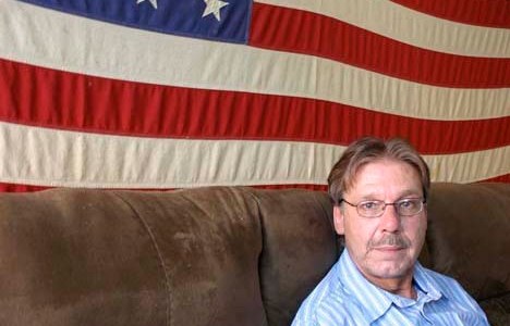 Winthrop Hotel resident Glenn Grigsby. (PHOTO BY TODD MATTHEWS)