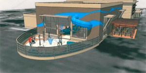 Metro Parks Tacoma and the City of Tacoma would like to see improvements to the Peoples Neighborhood Resource Center that would include a new $5.2 million aquatics facility similar to this design.(IMAGE COURTESY METRO PARKS TACOMA)