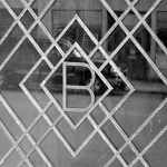 Nikolich recreated the original front door, complete with geometric metal work that frames a giant "B" for Buckley. (PHOTO BY TODD MATTHEWS)