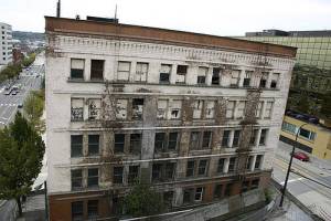 Downtown Tacoma's historic Luzon Building. (FILE PHOTO BY TODD MATTHEWS)