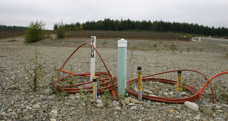 SCENES FROM CASCADIA: The failed vision of one developer to build the largest master-planned community in Pierce County. (PHOTO BY TODD MATTHEWS)