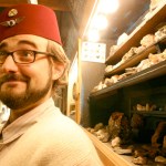 Tacoma political cartoonist R. R. Anderson. (PHOTO BY TODD MATTHEWS)