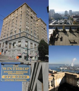 Downtown Tacoma's Winthrop Hotel. (FILE PHOTOS BY TODD MATTHEWS)