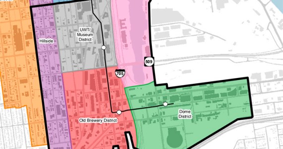 South Downtown Subarea Plan. (IMAGE COURTESY CITY OF TACOMA)