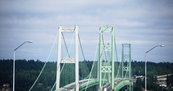 Tacoma Narrows Bridge. (PHOTO COURTESY WSDOT)