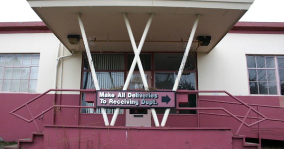 The former Brown & Haley Warehouse. (PHOTO BY TODD MATTHEWS)