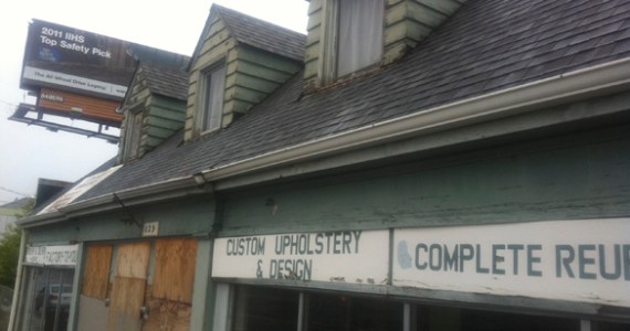 The building at 323 Puyallup Avenue in Tacoma's Dome District was home to Durobilt Furniture and Upholstery for five decades. The building was purchased last year by two developers who have carefully restored several old buildings on the block. They have similar plans for this structure. (FILE PHOTO BY TODD MATTHEWS)