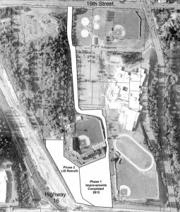 The parking lot at Cheney Stadium has recently undergone major infrastructure improvements. (IMAGE COURTESY CITY OF TACOMA)