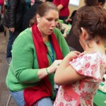 The Tacoma Sunrise Rotary Club hosted its annual Santa's Breakfast in the Hilltop neighborhood on Saturday. This free community event featured a pancake breakfast, crafts, face painting, a balloon room and a picture taken with Santa. Tacoma Goodwill provided families with a book and stuffed animal to take home. (PHOTO COURTESY TACOMA GOODWILL)