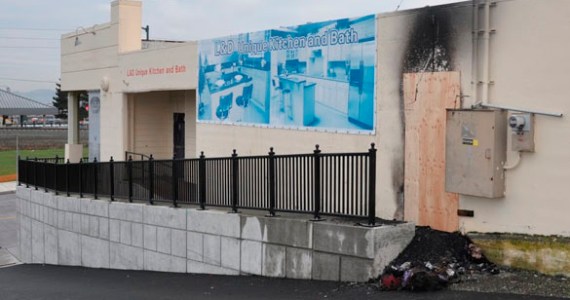 Suspected transient fire damages vacant Tacoma commercial building