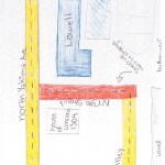 Lowell Elementary School students prepared more than a dozen hand-drawn maps of the area and the section of the street to be renamed. (IMAGE COURTESY LOWELL ELEMENTARY SCHOOL)
