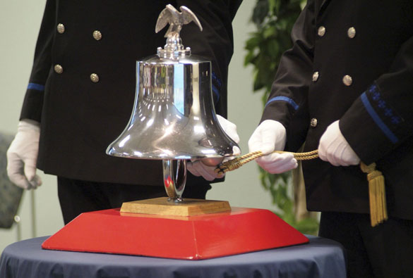 The ceremony was held Tuesday afternoon at L&I's central building in Tumwater. It was open to the public and attended by Governor Jay Inslee, as well as representatives of the Association of Washington Business, the Washington State Labor Council, and the Washington Self-Insurers Association. The ceremony included a reading of the names of the workers who died, accompanied by bell ringers from the Washington State Council of Fire Fighters. (PHOTO COURTESY WASHINGTON STATE DEPARTMENT OF LABOR & INDUSTRIES)