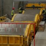 More than 1,400 precast concrete rings are being manufactured in Pierce County for the new 1.8-mile State Route 99 tunnel in Seattle. (PHOTO COURTESY PIERCE COUNTY AND FPS/ENCON)