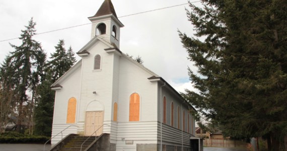 The Washington Trust for Historic Preservation has included St. Nicholas Church in Gig Harbor on its annual list of Most Endangered Historic Properties in Washington state. (PHOTO COURTESY WASHINGTON TRUST FOR HISTORIC PRESERVATION)