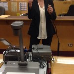 Pierce County employees working at the County-City Building in downtown Tacoma took steps to reduce energy use last month by removing personal appliances, turning off lights, unplugging electronics, keeping windows closed, and turning off computer monitors. The building's windows were recently upgraded from original single-pane glass to an energy efficient double-pane, which reduces air leakage and allows for better temperature control inside the building. (PHOTO COURTESY PIERCE COUNTY)