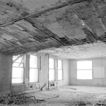 The former Luzon Building in downtown Tacoma, which was designed by two famous Chicago architects, constructed in the 1890s, and demolished in 2009 after the City of Tacoma deemed the historically significant building a safety hazard for fear it would collapse after decades of neglect. A glimpse inside the building prior to its demolition. (FILE PHOTO / TACOMA DAILY INDEX)