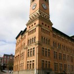 Old City Hall in downtown Tacoma, which was built in 1893 has faced foreclosure, was damaged by a fire set by a transient, was deemed ‘derelict’ by city inspectors, and was listed as ‘endangered’ by a local historic preservation group. (FILE PHOTO BY TODD MATTHEWS)