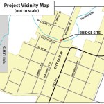 The North Warren Street Bridge that crosses Muck Creek in Roy will be closed for four months starting Mon., Aug. 12 so the bridge can be replaced. (IMAGE COURTESY PIERCE COUNTY)