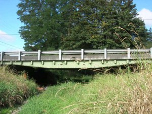 The North Warren Street Bridge that crosses Muck Creek in Roy will be closed for four months starting Mon., Aug. 12 so the bridge can be replaced. (IMAGE COURTESY PIERCE COUNTY)