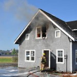 This vacant building near Interstate 5 in Fife is the site Tuesday of Tacoma Fire Department's live smoke and fire ground operations training. (PHOTO COURTESY TACOMA FIRE DEPARTMENT)