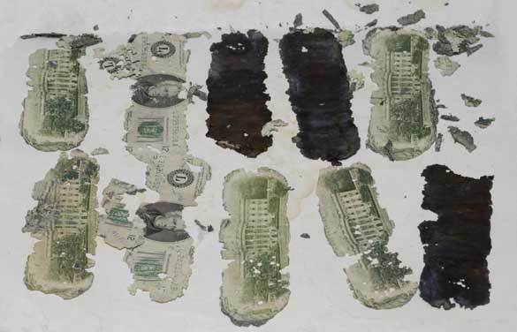 The boarding pass from the FBI case file on Dan "D.B." Cooper. The hijacker paid $20 on Nov. 24, 1971, to board Northwest Airlines flight 305 to Seattle. (PHOTO COURTESY WASHINGTON STATE HISTORICAL SOCIETY)