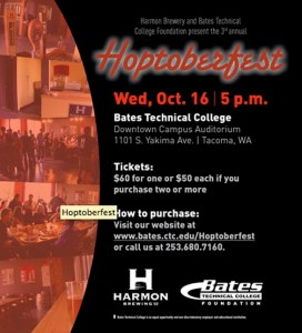 Hoptoberfest fundraiser Oct. 16 supports Bates Technical College
