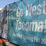 Construction is under way on the new Haub Family Galleries and a new Pacific Avenue Plaza at the Tacoma Art Museum (PHOTO BY TODD MATTHEWS)