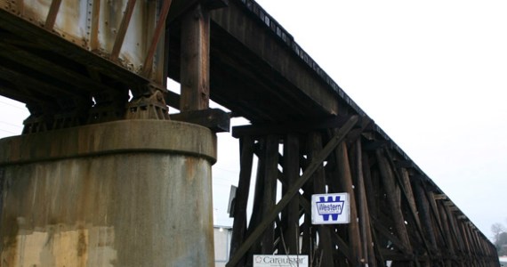 For Sound Transit, owning the rail line will allow the transportation agency to make future infrastructure investments, such as the planned replacement of a trestle. (PHOTO BY TODD MATTHEWS)