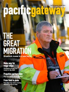 Port of Tacoma releases winter Pacific Gateway magazine