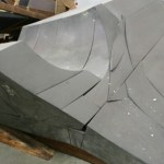 Tacoma's 'Sun King,' a three-ton, 15-foot-tall, 22-foot-wide steel frame sculpture by Corvallis, Ore., artist Tom Morandi is being stored at the City of Tacoma's Fleet Operations Headquarters. It sat near the corner of Broadway and South 13th Street for three decades before it was placed in storage seven years ago to make way for a new piece of public art. (PHOTO BY TODD MATTHEWS)