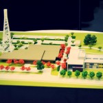 A model of Bates Technical College's new Advanced Technology Center. (PHOTO COURTESY BATES TECHNICAL COLLEGE)