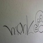 The former Graffiti Garage in downtown Tacoma still has traces of its artistic past. (PHOTO BY TODD MATTHEWS)