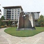 Sun King will soon be on display again, this time at a park (pictured) near Thea Foss Waterway. (IMAGE COURTESY CITY OF TACOMA)