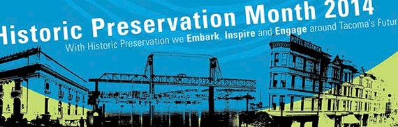 Bike ride, walking tours, postcard project will mark historic preservation month in Tacoma