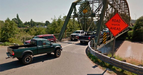 Pierce County will implement new restrictions on vehicle traffic over the 83-year-old Milroy Bridge. (PHOTO COURTESY PIERCE COUNTY)