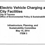 Electric Vehicles: Tacoma council committee will revisit plan to waive charging station fees