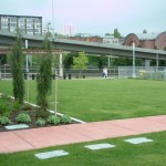 The City of Tacoma is requesting a $60,000 grant from the Washington State Recreation and Conservation Office to help pay for a children's play area at a City-owned park near South 21st Street and Dock Street. The eco-friendly play area would feature a LEED-certified mat surface and landscaping with native plants. It would also expand the diversity of use within the park and draw more visitors and activities to the area. The project is a partnership between the City of Tacoma, Foss Waterway Development Authority, and The Henry Group, a private developer currently constructing a 161-unit, $32 million apartment building nearby. (IMAGE COURTESY CITY OF TACOMA)