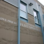 Sun King was stored at the City of Tacoma’s Fleet Operations Headquarters before it was placed in a public park in downtown Tacoma last month. (FILE PHOTO BY TODD MATTHEWS)
