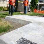 Employees at D & D Construction placed the sculpture in a public park near Thea Foss Waterway last month. (FILE PHOTO BY TODD MATTHEWS)