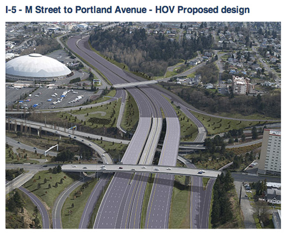 I-5 Tacoma: WSDOT to build more HOV lanes, new bridges