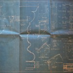 An old Girl Scout Cookie box found in the Shaw House contained some of the architect's original drawings, designs, correspondence, notes, business cards, and contracts. (IMAGE COURTESY SUSAN JOHNSON / ARTIFACTS CONSULTING)