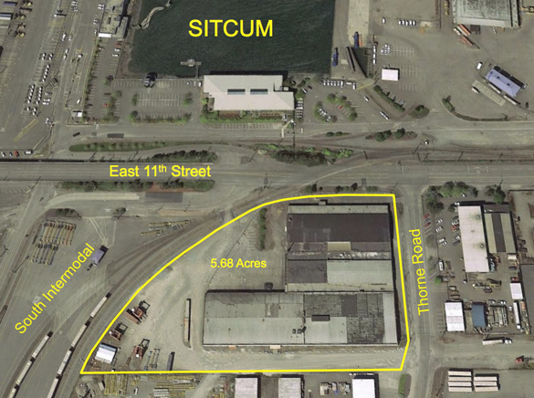 1940 East 11th Street. (IMAGE COURTESY PORT OF TACOMA)