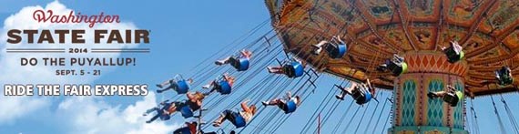Train, bus services available for Washington State Fair visitors