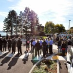 The Tacoma Fire Department hosted a public remembrance ceremony at Marine Park along Ruston Way Thursday morning to mark the 13th anniversary of the 9/11 tragedy. (PHOTO COURTESY TACOMA FIRE DEPARTMENT)